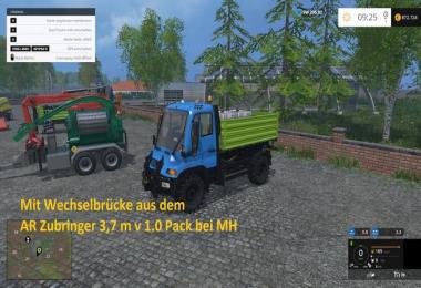 Unimog U400 WB 1.2 with Portalkran