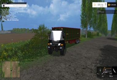 Unimog U400 WB 1.2 with Portalkran