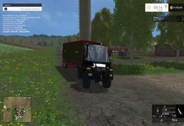 Unimog U400 WB 1.2 with Portalkran