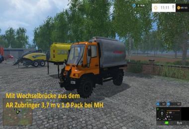 Unimog U400 WB 1.2 with Portalkran