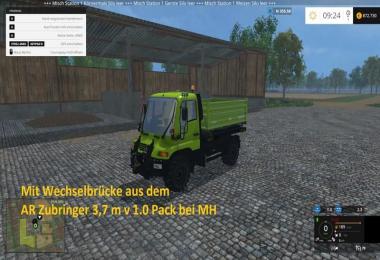 Unimog U400 WB 1.2 with Portalkran