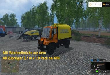 Unimog U400 WB 1.2 with Portalkran