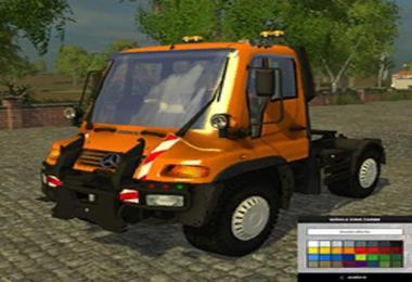 Unimog U400 WB 1.2 with Portalkran