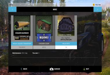 Vaszics Farm Map Mods v1.0