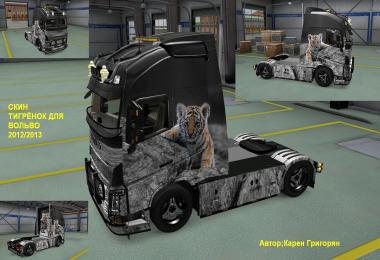 Volvo FH 2013 Tiger Skin