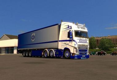 Volvo FH2013 (ohaha) Blue & White Combo Pack