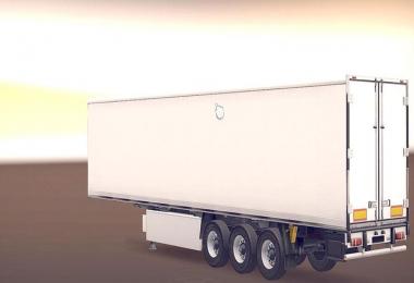 White Coollinear Trailer with new Russian Cargos