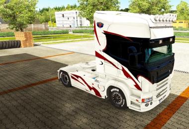 Black Mask skin for Scania RJL