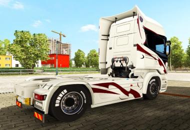 Black Mask skin for Scania RJL