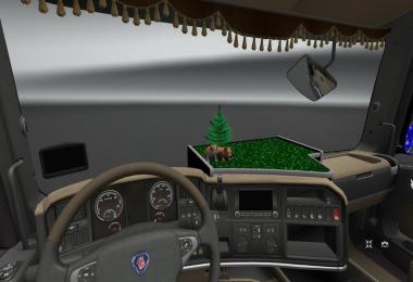 Christmas tree in the interior for all Trucks 1.22