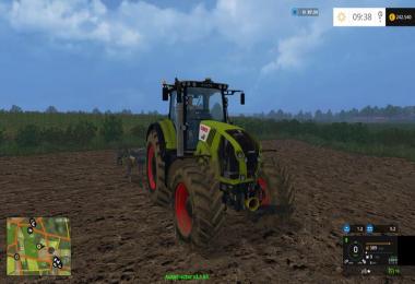 CLAAS Axion 850 v1.2 by Czech Mod Team