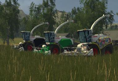 Claas Jaguar 870 textures v1.0