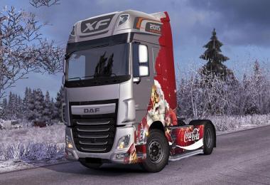 DAF XF Euro 6 2015 Coca Cola Edition Skin 1.22