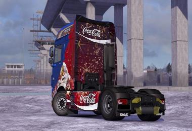 DAF XF Euro 6 2015 Coca Cola Edition Skin 1.22