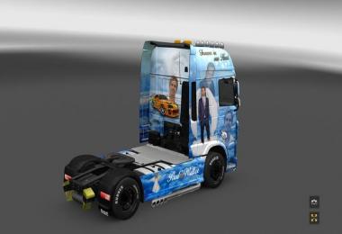 DAF XF Euro 6 Paul Walker Skin 1.22