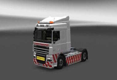 DAF XF Schwertrsanport Skin