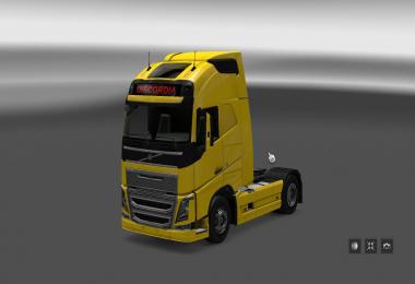 Discordia combo skin pack Volvo Euro 6 and trailer 1.22