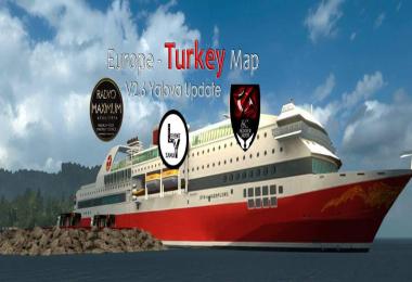 Europe & Turkey Map v2.6