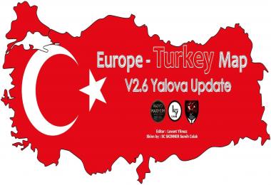 Europe & Turkey Map v2.6