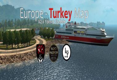 Europe & Turkey Map v2.6