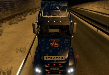 Iveco Strator Christmas Skin 1.22.x