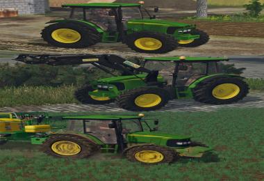 John Deere 5000M & 5000R pack v1.0