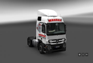Magdak Combo skin pack MB small and big cab and trailer