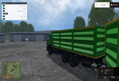 MAZ Truck +  Trailer v1.0