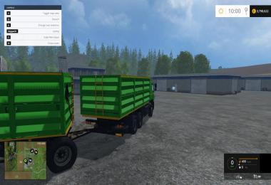 MAZ Truck +  Trailer v1.0