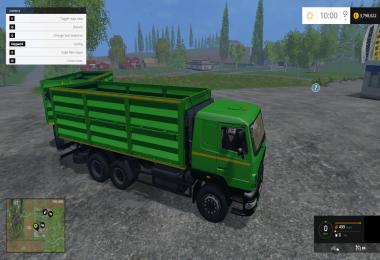 MAZ Truck +  Trailer v1.0