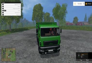 MAZ Truck +  Trailer v1.0