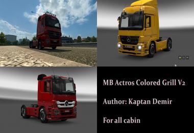 MB Actros 2009 Colored grill v2.0