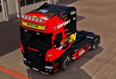 Nascar paint job for Scania RJL