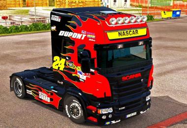 Nascar paint job for Scania RJL