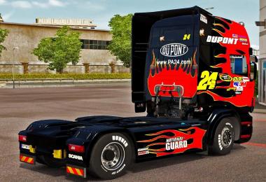 Nascar paint job for Scania RJL