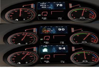 New dashboard for DAF XF Euro 6 1.22