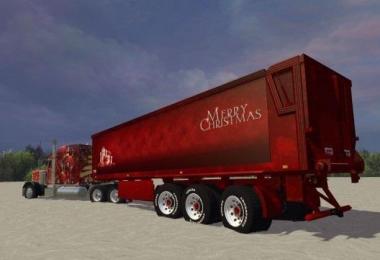 Peterbilt 388 + Trailer X-Mass Edition v1.0