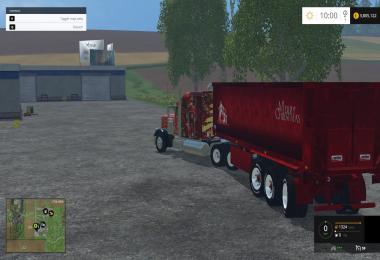 Peterbilt 388 + Trailer X-Mass Edition v1.0