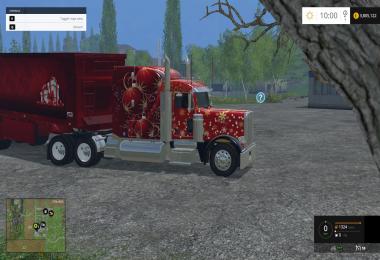 Peterbilt 388 + Trailer X-Mass Edition v1.0