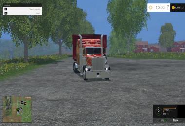 Peterbilt 388 + Trailer X-Mass Edition v1.0