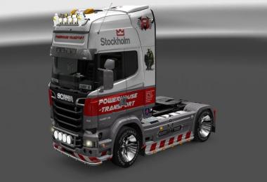 Powerhouse Scania Streamline R730 Skin