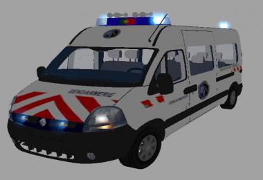 RENAULT MASTER GENDARMERIE IDENTIFICATION CRIMINELLE