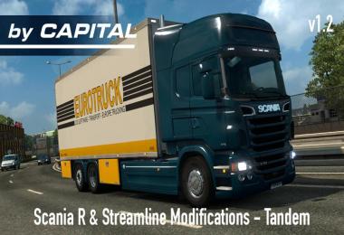 Scania R & Streamline by RJL Tandem v1.2