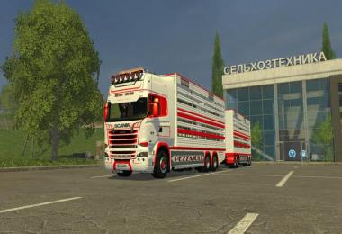 Scania R730 animal transports v1.4