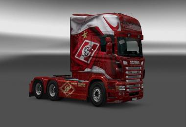 Scania RJL Spartak Skin