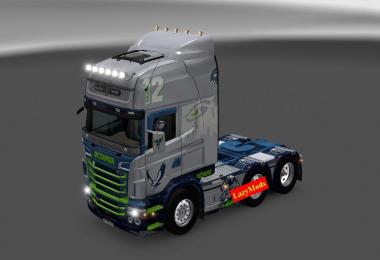 Scania RJL V8 Seattle Seahawks, Minnesota Vikings [NFL] [LazyMods]