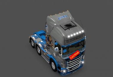 Scania RJL V8 Skins Pack [NFL] [LazyMods]