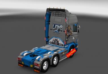 Scania RJL V8 Skins Pack [NFL] [LazyMods]