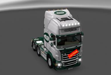 Scania RJL V8 Skins Pack [NFL] [LazyMods]