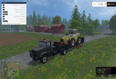 Semi flat trailer v1.0 wsb